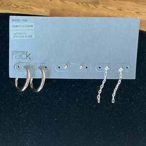 Nordstrom rack Set of 3 Assorted Earrings